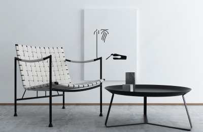 现代休闲椅3D模型下载